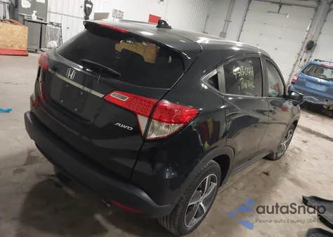 2022 Honda Hr-V Awd Ex z USA, uszkodzony, nr VIN 3CZRU6H5XNM704770